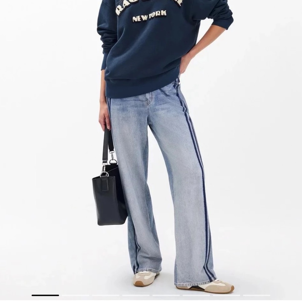 Rag & Bone Miramar Jeans Stripe